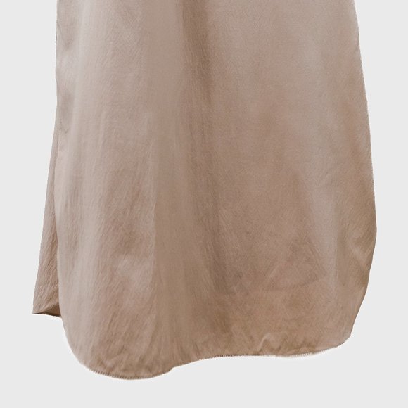 Brunello Cucinelli Nude Silk Monili Bead Maxi Dress - Picture 7 of 14